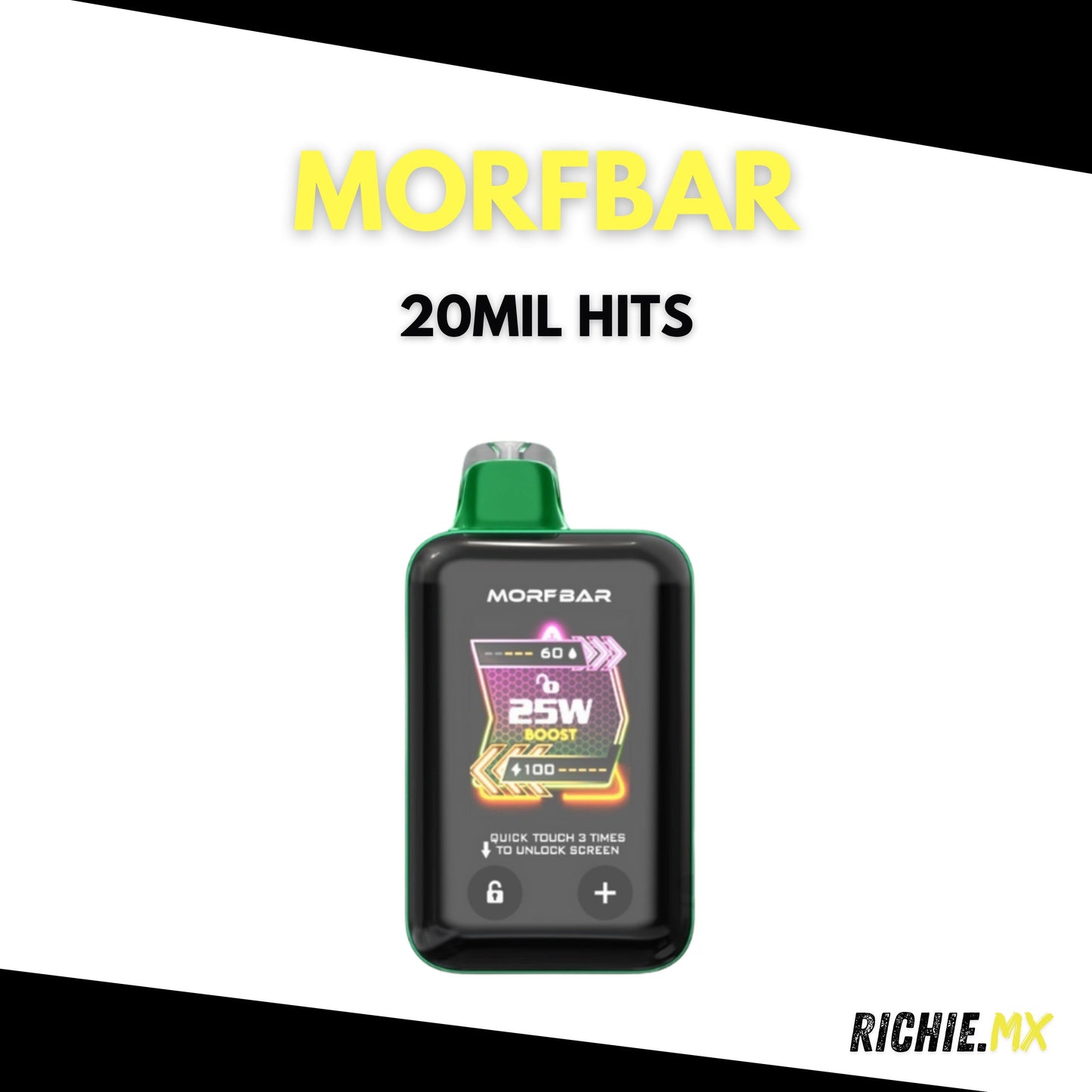 MORFBAR 20MIL HITS