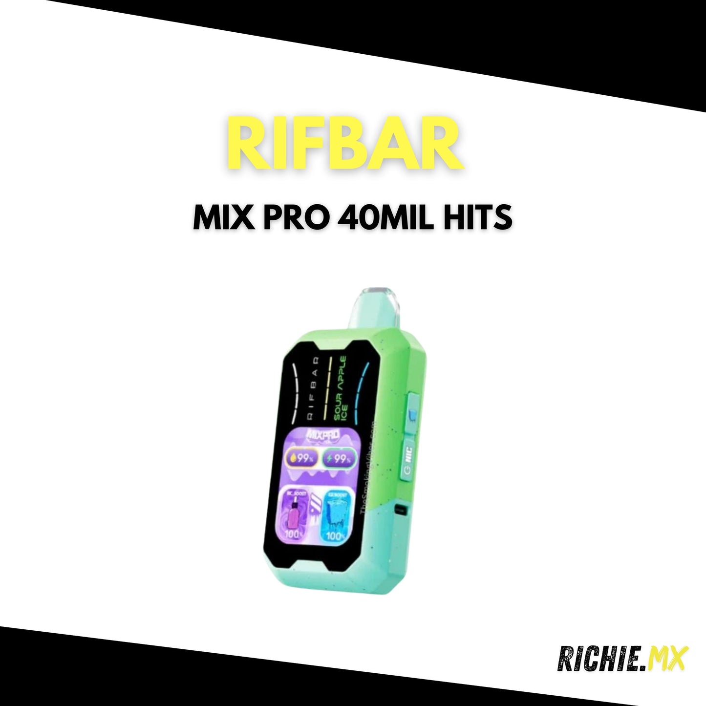 RIFBAR MIXPRO 40MIL HITS (CONTROLA TU NIVEL DE NIC Y ICE)
