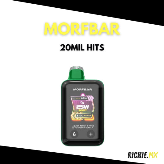 MORFBAR 20MIL HITS