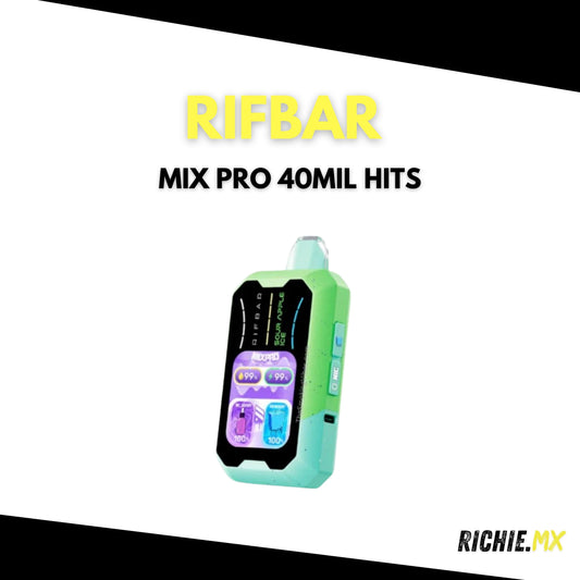 RIFBAR MIXPRO 40MIL HITS (CONTROLA TU NIVEL DE NIC Y ICE)