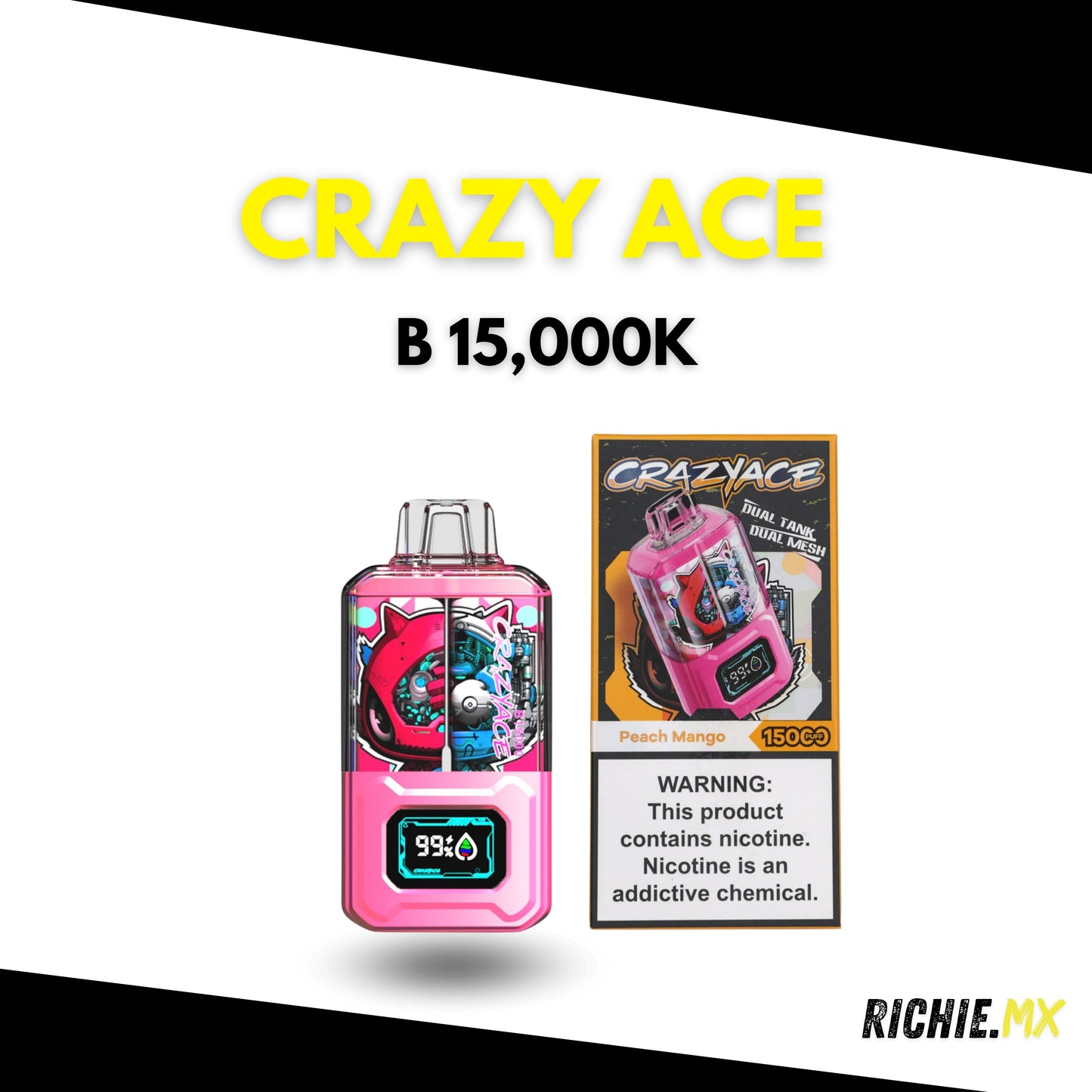 CRAZYACE 15MIL HITS