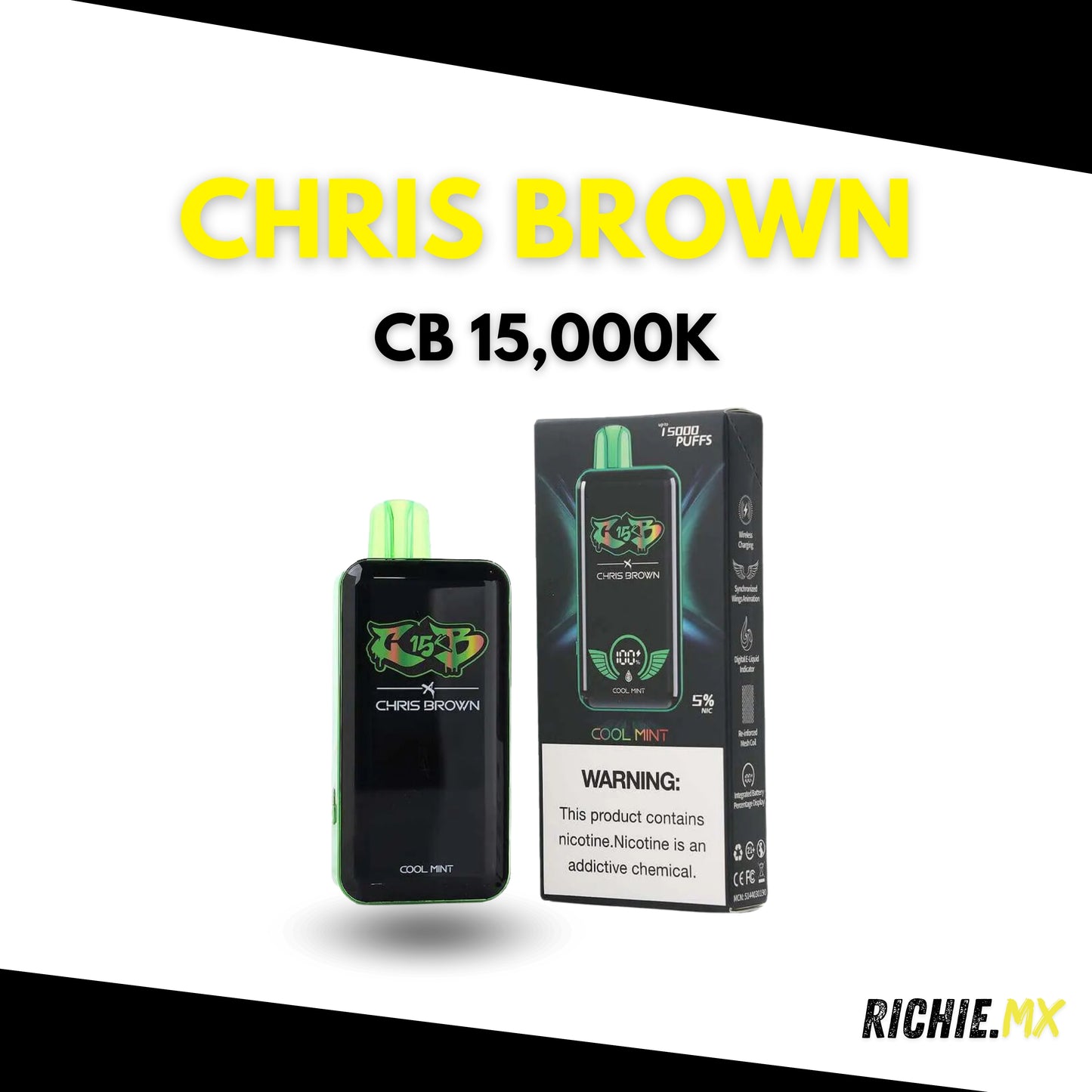 CHRIS BROWN 15MIL HITS